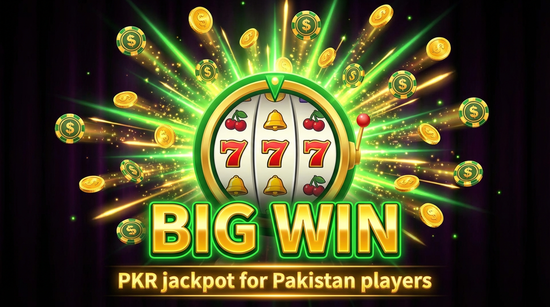 Big win animation on ht777 slot game